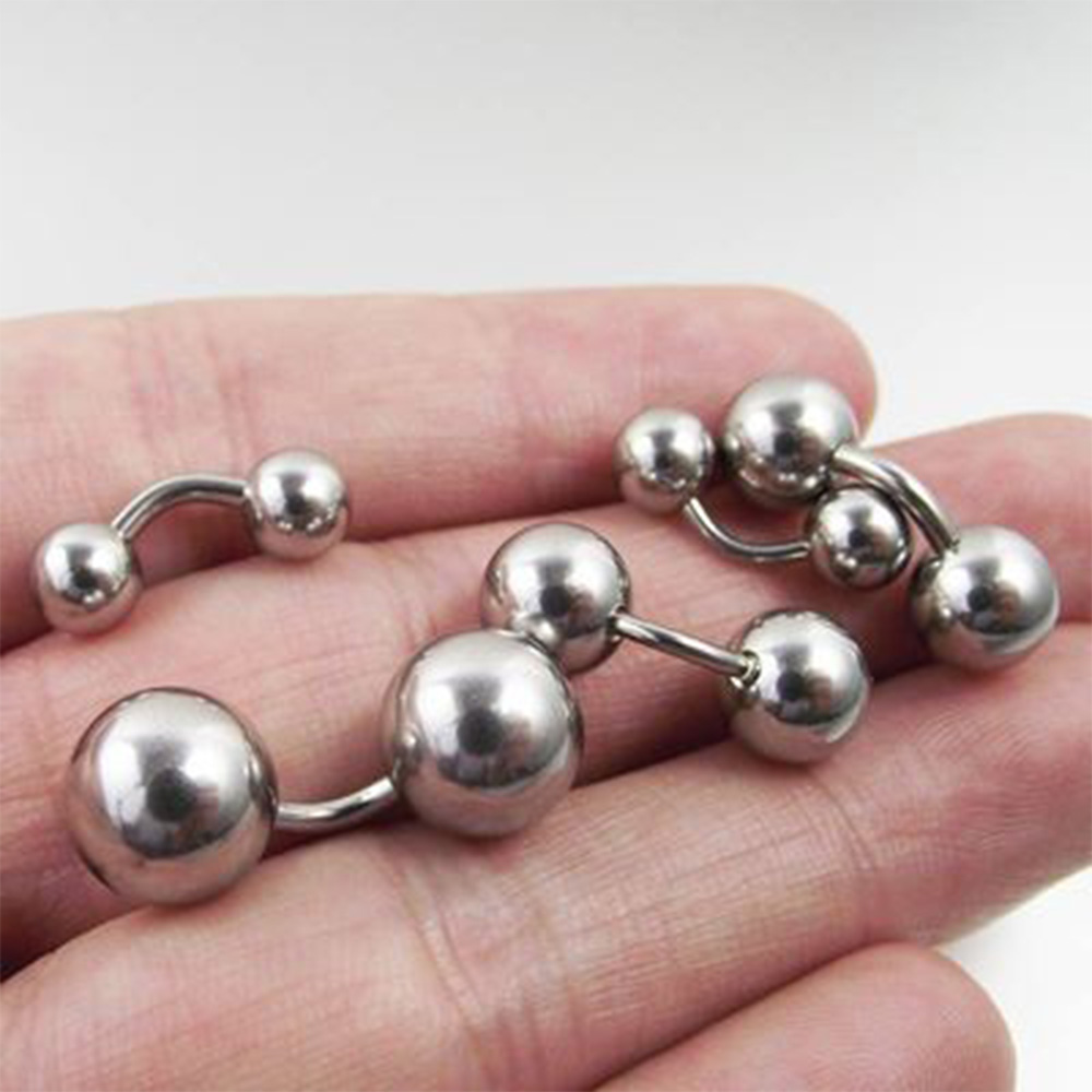 Nipple Bar Curved - 1 Pcs PA Nipple Vaginal Ring