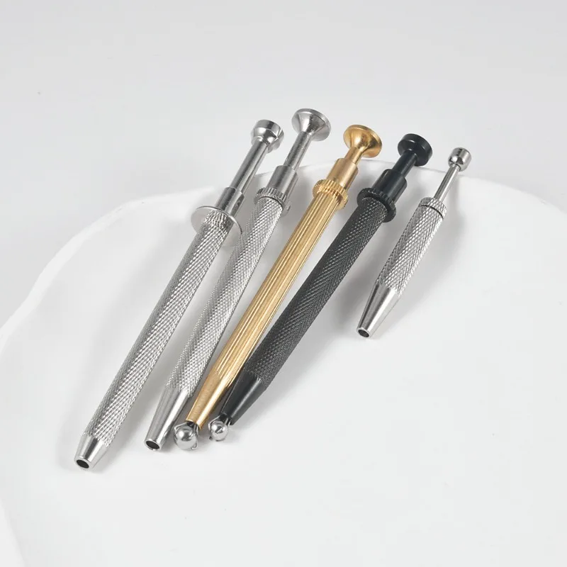 Body Jewelry Metal Types - EVISPOL 1Pc Surgical Steel Professional Push