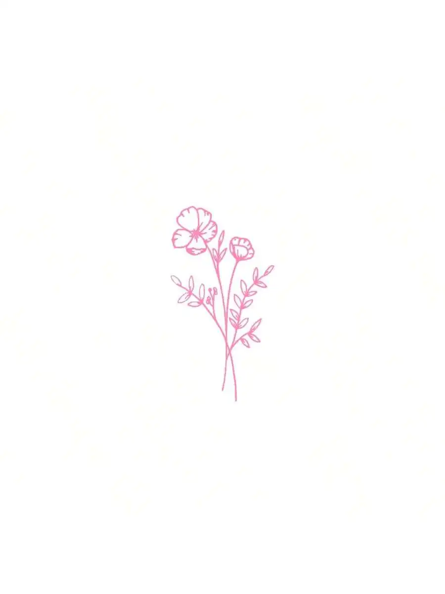 Body Jewelry Stickers - 1pc Wild Flower Car Sticker, Suitable
