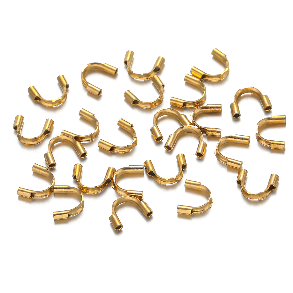 Body Jewelry Diy - 50pcs Gold Plated Stainless Steel U