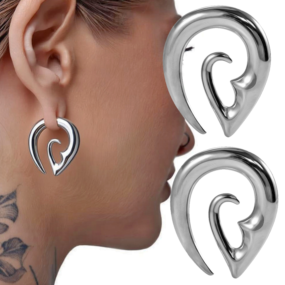 Body Jewelry Hangers - 1PC Stainless Steel Silvery Hangers Ear
