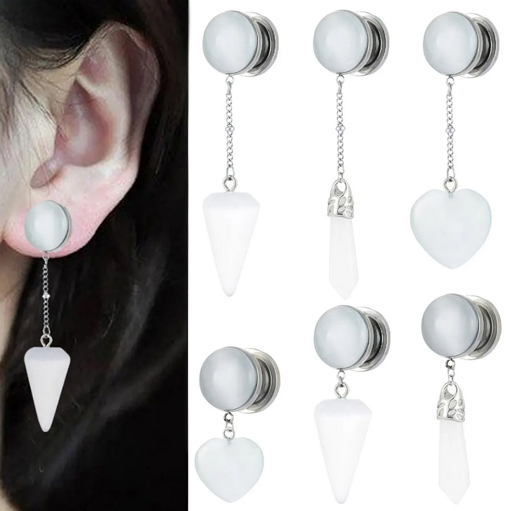 2pc Multi Type Drop Dangle Tas - Body Jewelry Metal Types review and price