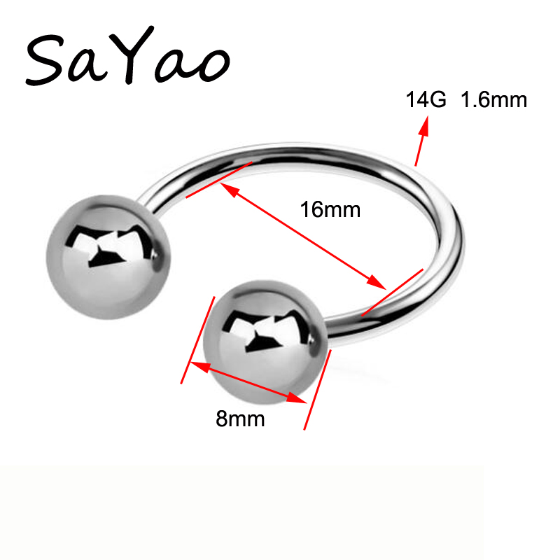 Big Ball Stainless Steel Barbe - Nipple Bar Curved review and price