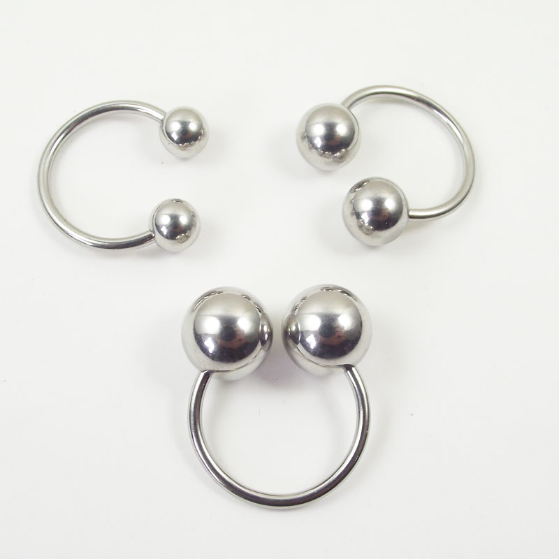 Big Ball Stainless Steel Barbe - Nipple Bar Curved review and price