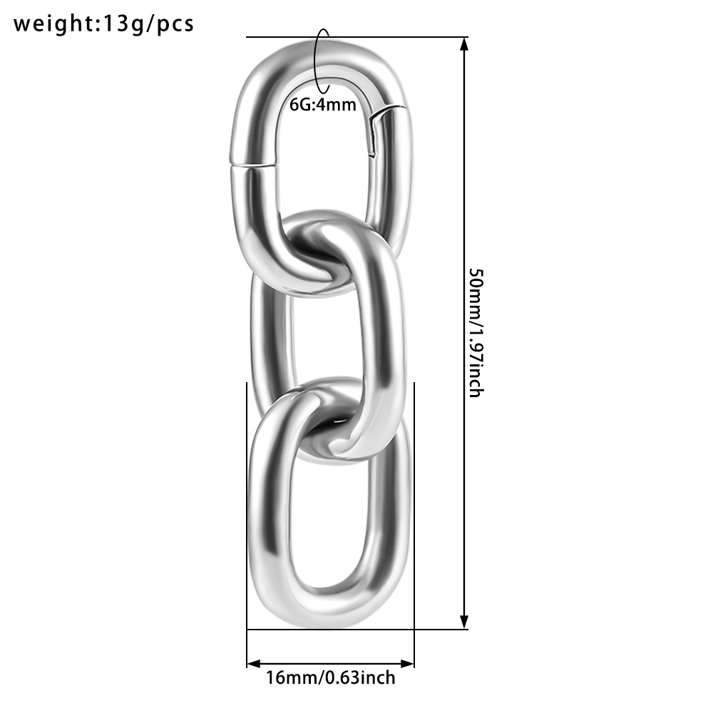 Vankula 2PCS Stainless Steel 4 - Body Jewelry Hangers review and price