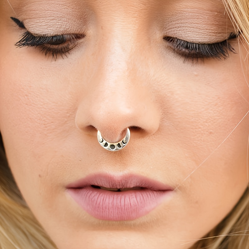 6 pieces of women's nose ring  - Body Jewelry Metal Types review and price