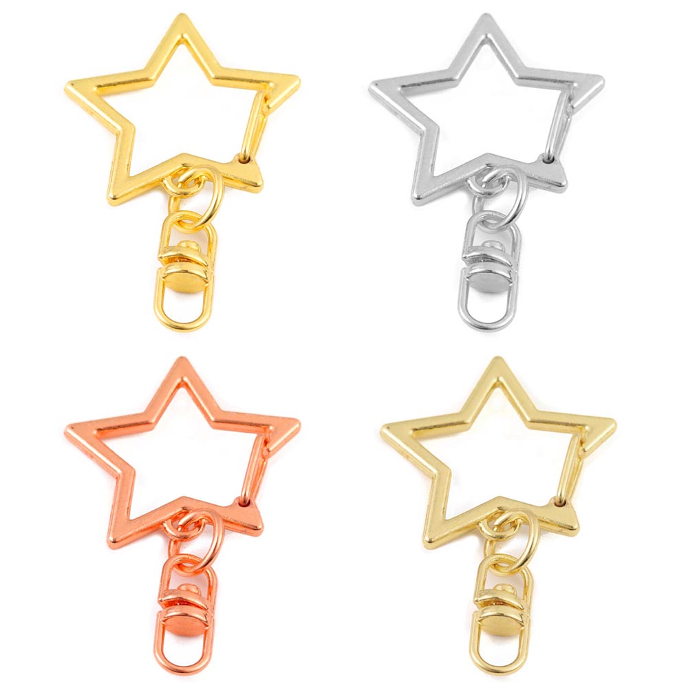 10Pcs Alloy Star Shaped Snap K - Body Jewelry Diy review and price