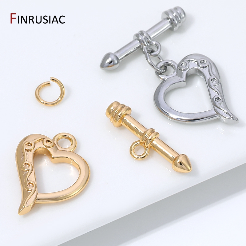 14K Gold Plated Brass Heart Sh - Body Jewelry Diy review and price