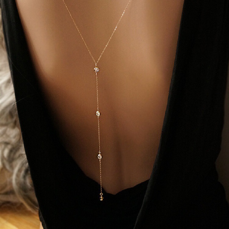 New Rhinestone Sexy Women's Ba - Body Jewelry Chest review and price