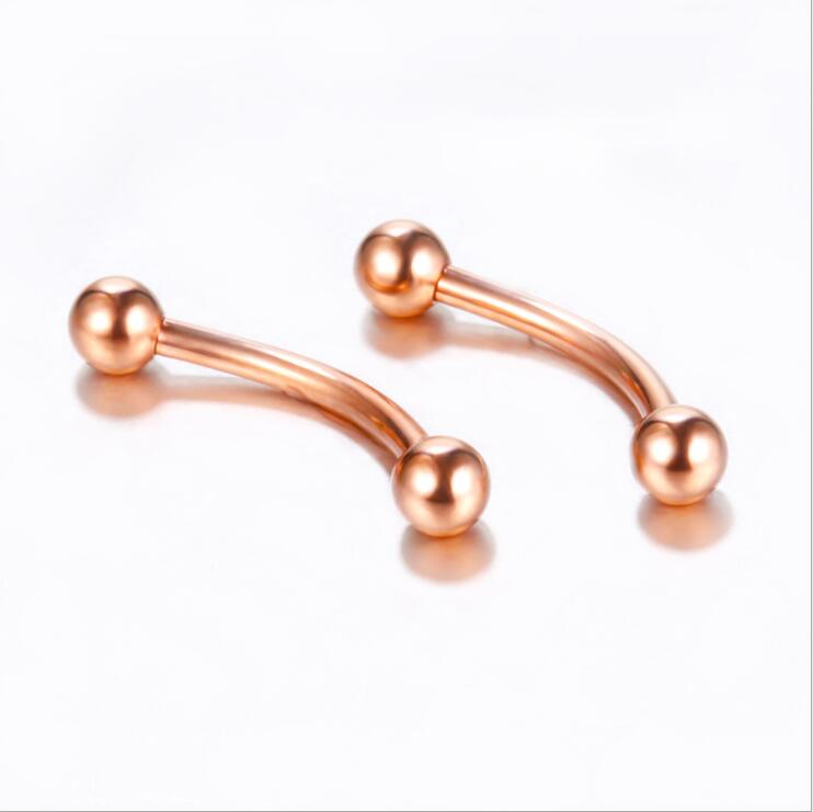 10pc/lot Eyebrow Piercing Curv - Nipple Bar Curved review and price
