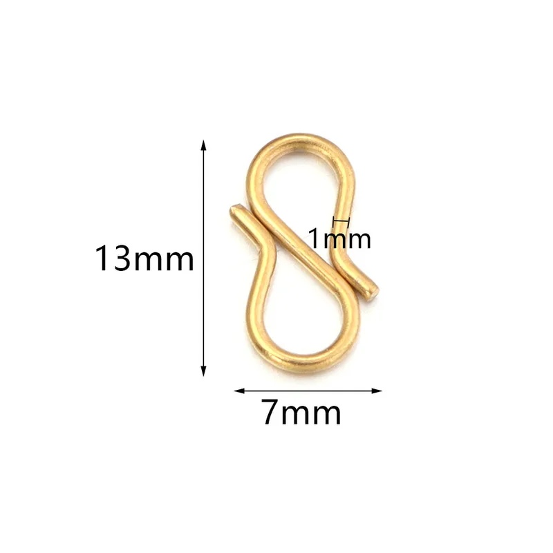 30pcs Stainless Steel S Shape  - Body Jewelry Diy review and price