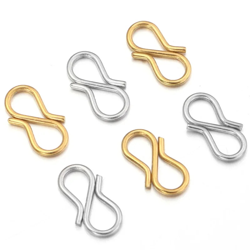 30pcs Stainless Steel S Shape  - Body Jewelry Diy review and price