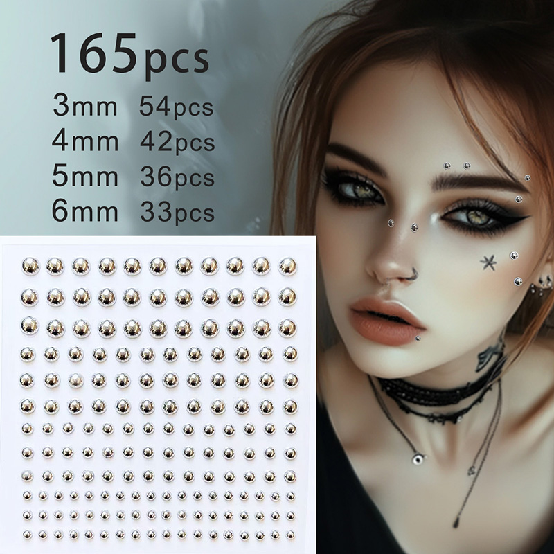 3D Face Eyes Party Makeup Tatt - Body Jewelry Stickers review and price