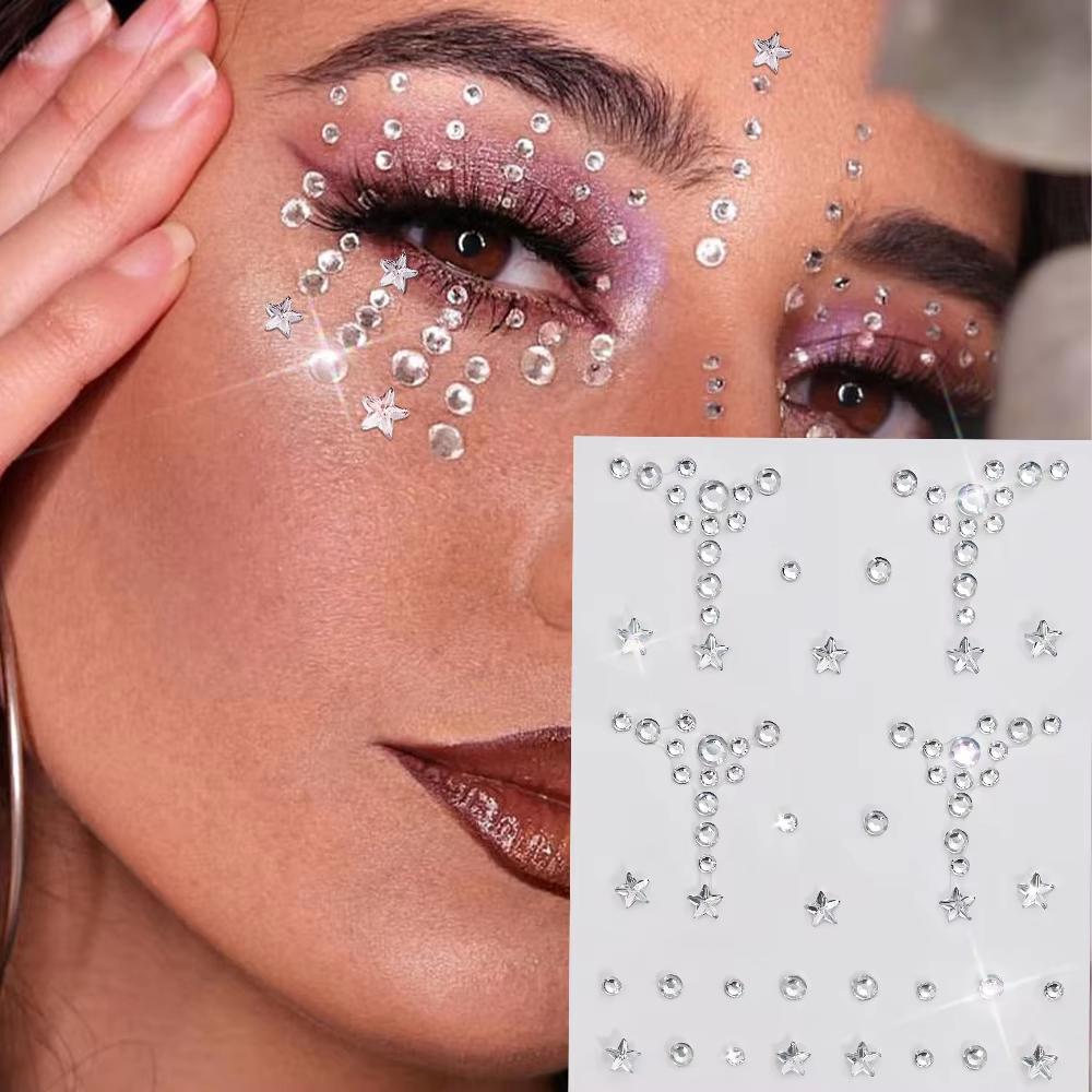 Fake Piercings Balls Stick on  - Body Jewelry Stickers review and price