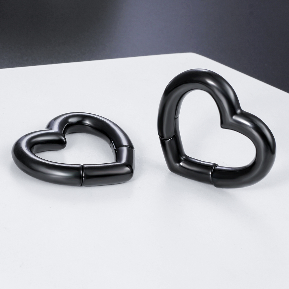 Twolobes 2PCS Heart 316 Stainl - Body Jewelry Hangers review and price