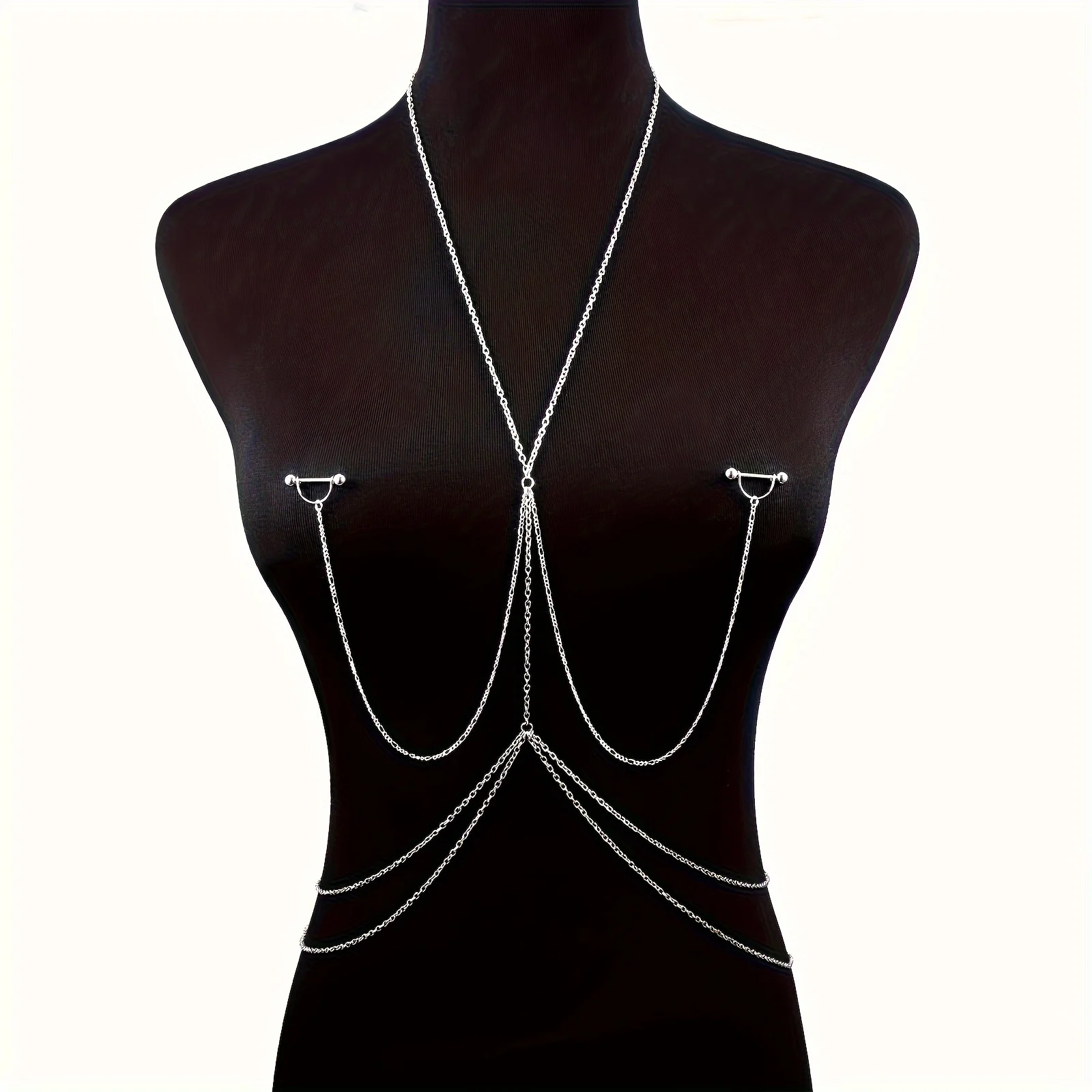1pc  Elegant & Sexy Body Chain - Body Jewelry Chest review and price