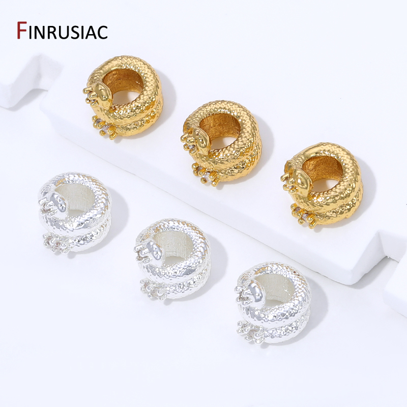 18K Gold Plated Brass Snake Sh - Body Jewelry Diy review and price