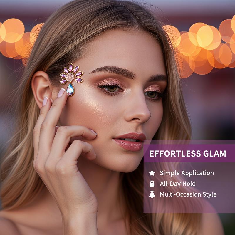 Face Jewel Stickers Iridescent - Body Jewelry Stickers review and price