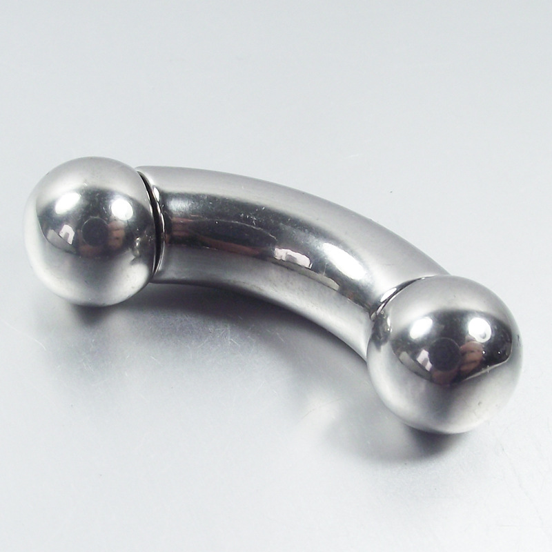 1Pc Big Size Straight Barbell  - Nipple Bar Curved review and price