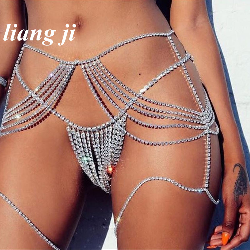 Sexy Body Chain Waist Chain Cr - Body Jewelry Chest review and price