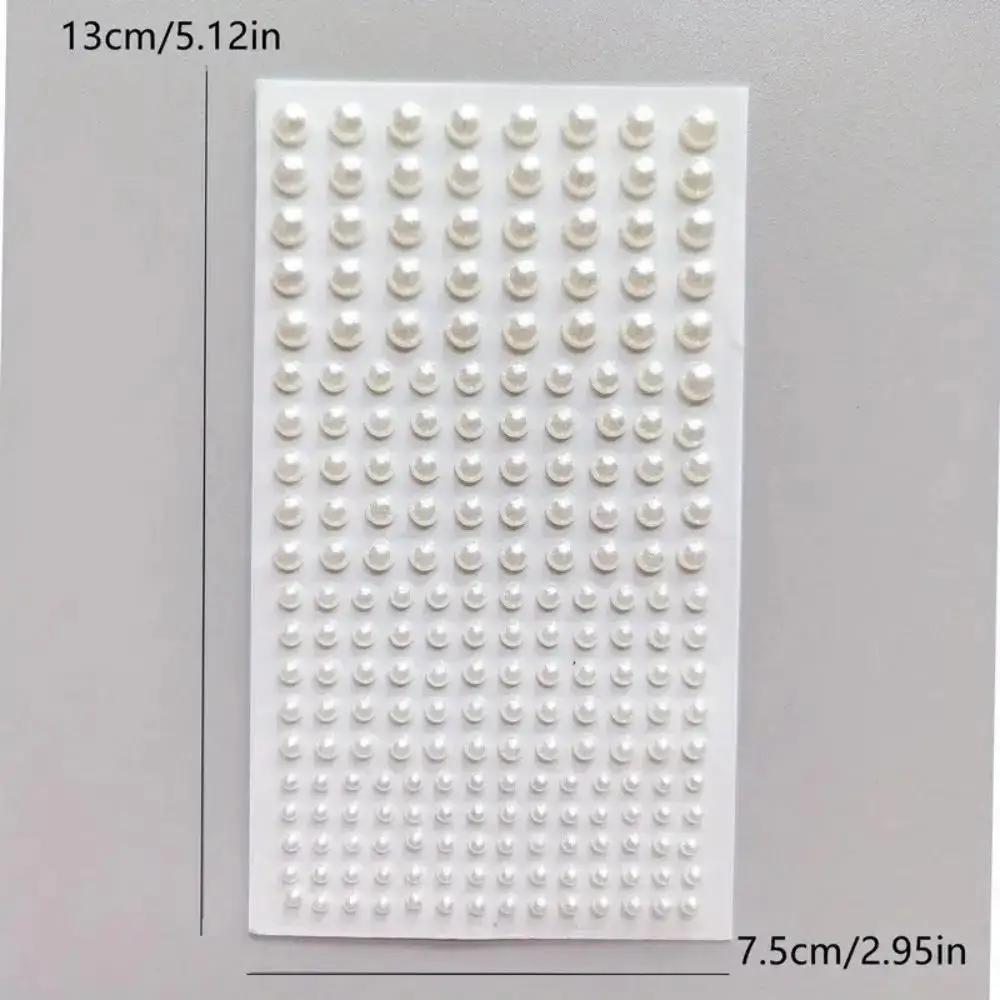 White ABS plastic pearl sticke - Body Jewelry Stickers review and price