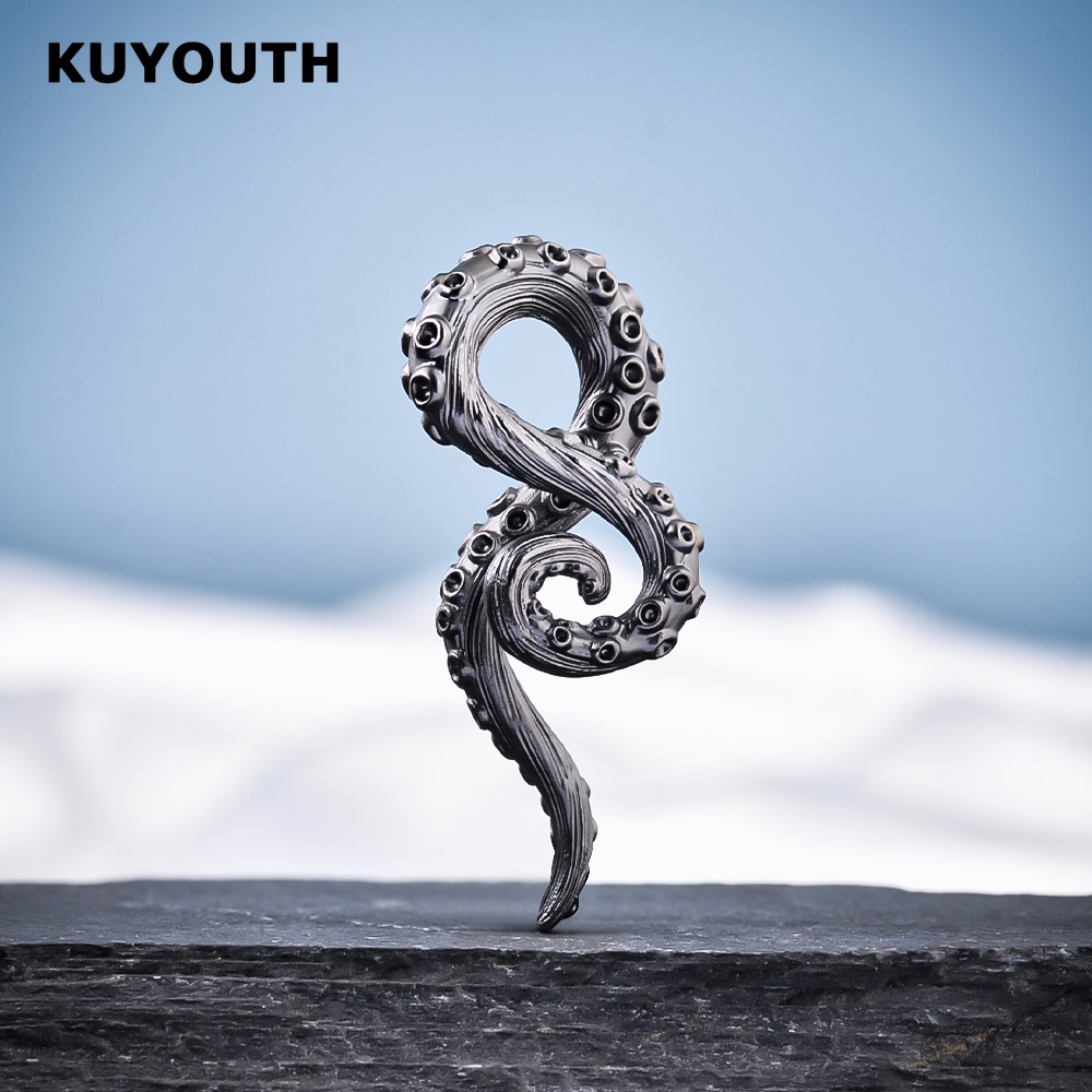 ​KUYOUTH Popular Copper Octopu - Body Jewelry Hangers review and price