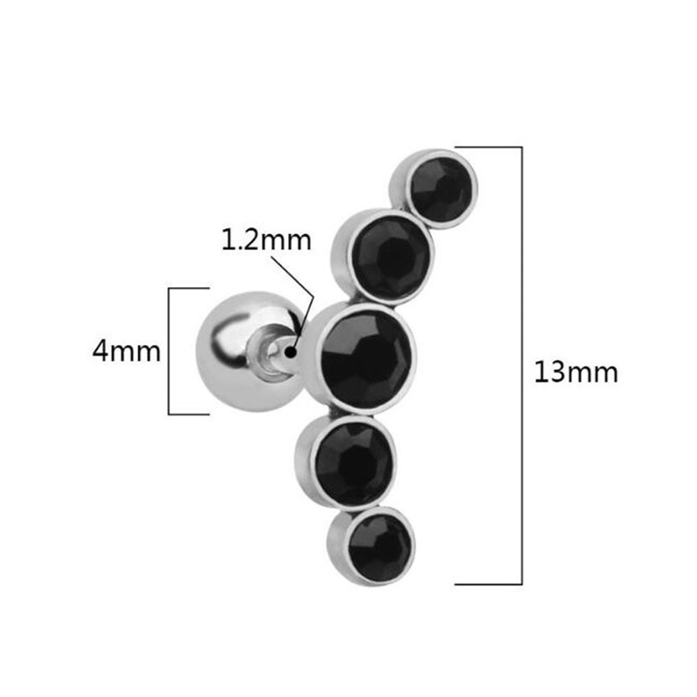 1Pcs Fashion 16G Stainless Ste - Body Jewelry Ear Piercing review and price