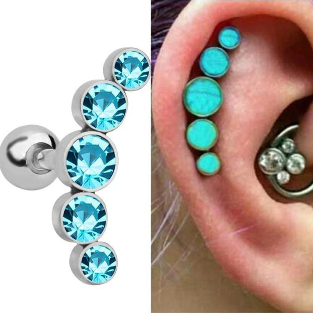 1Pcs Fashion 16G Stainless Ste - Body Jewelry Ear Piercing review and price