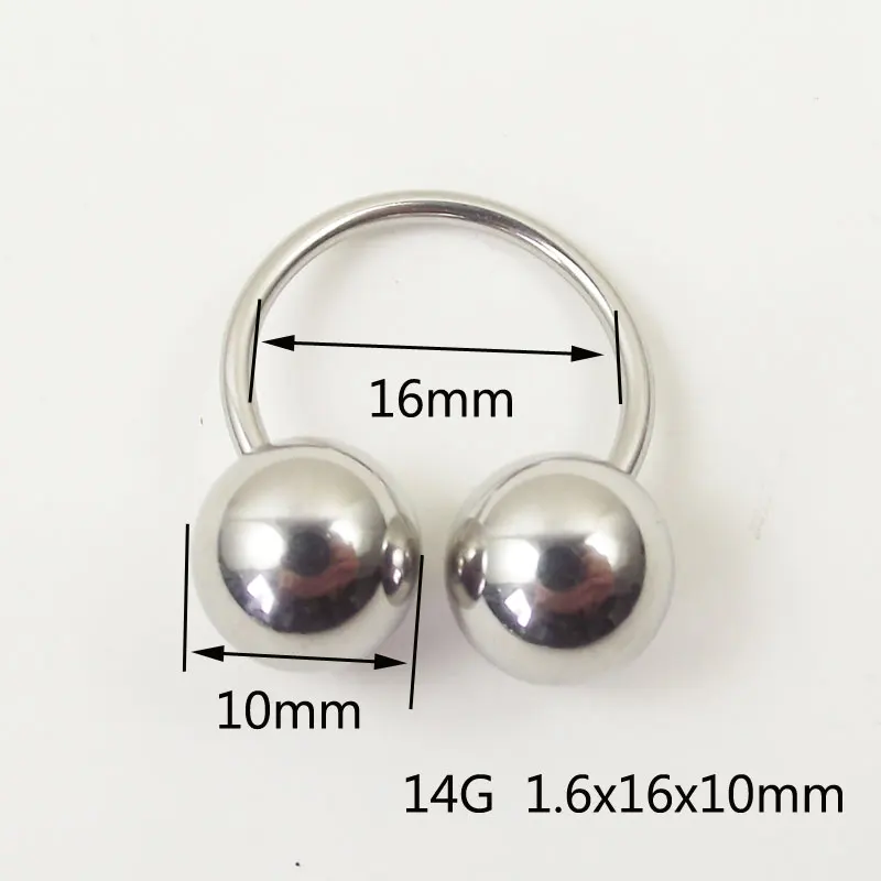 1Pcs Stainless Steel Barbell H - Nipple Bar Curved review and price