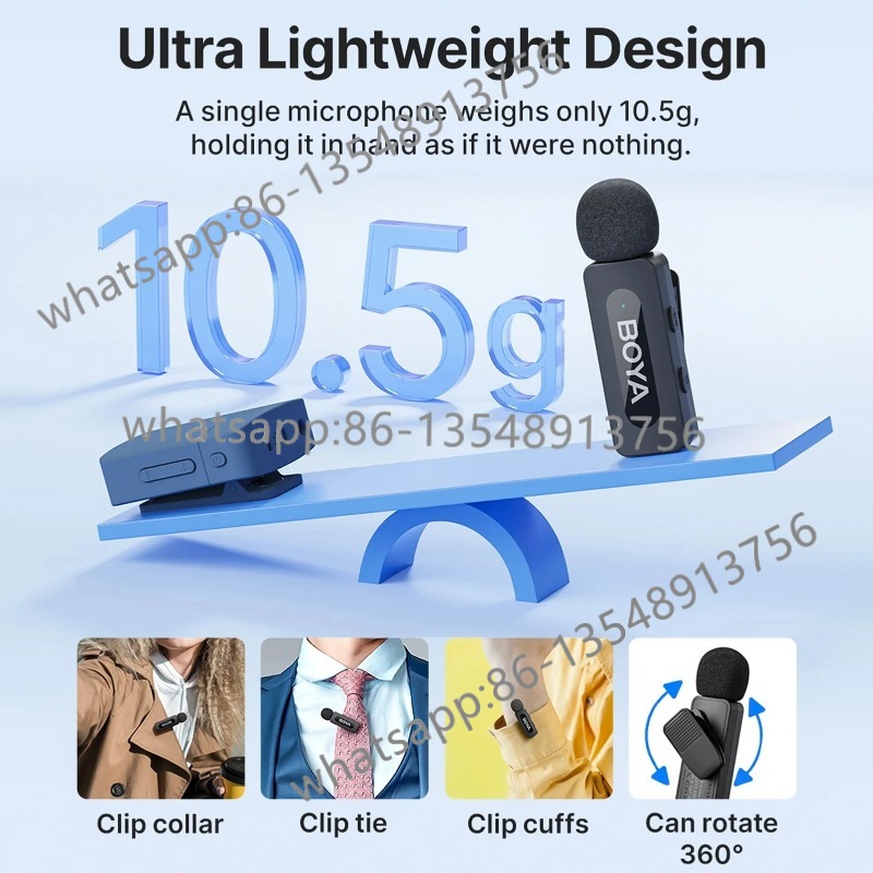 BOYA BY-V30 Single Trigger Dua - Body Jewelry Types review and price