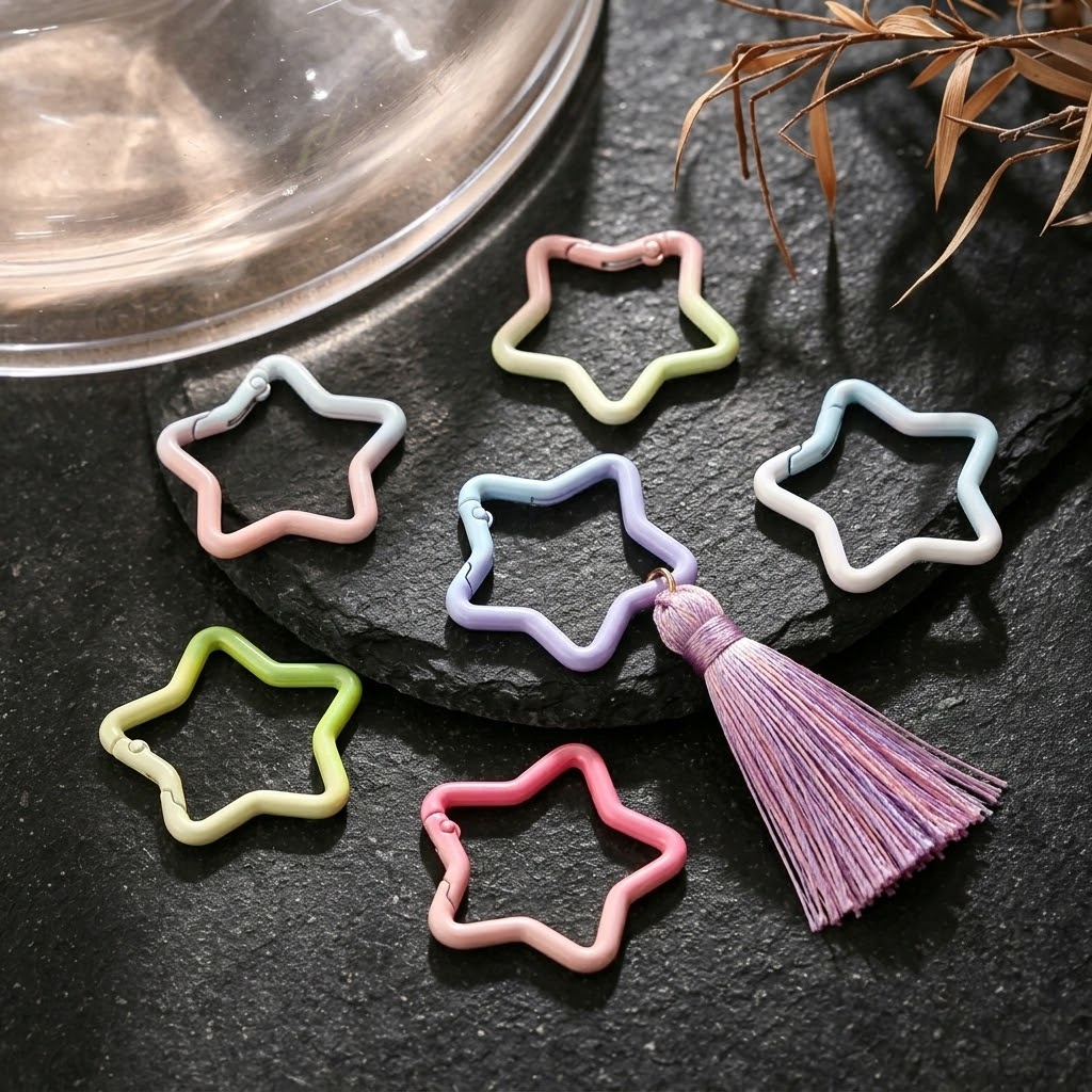 5PCS Gradient Star Shape Sprin - Body Jewelry Diy review and price